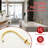 Waterfall Bathtub Faucet,Triple Handle Deck Mount Roman Tub Faucet with Diverter and Handheld Shower-122807604
