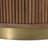 Amreen Handmade Transitional Distressed Brown Wood Round Dining Table
