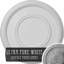 Médaillon de plafond Endurathane Bradford, DE 18 1/8 po x P 3 3/4 po x P 1 1/8 po (convient aux auvents jusqu'à 4 3/8 po), fini acajou brossé peint à la main-27784388