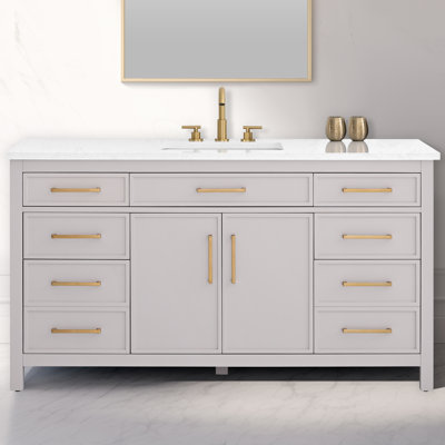 Meuble-lavabo simple 60 po Wenniah