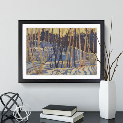 Snow Shadows by Tom Thomson - Picture Frame Painting