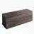 Farmhouse Storage Bench in Rustic Gray