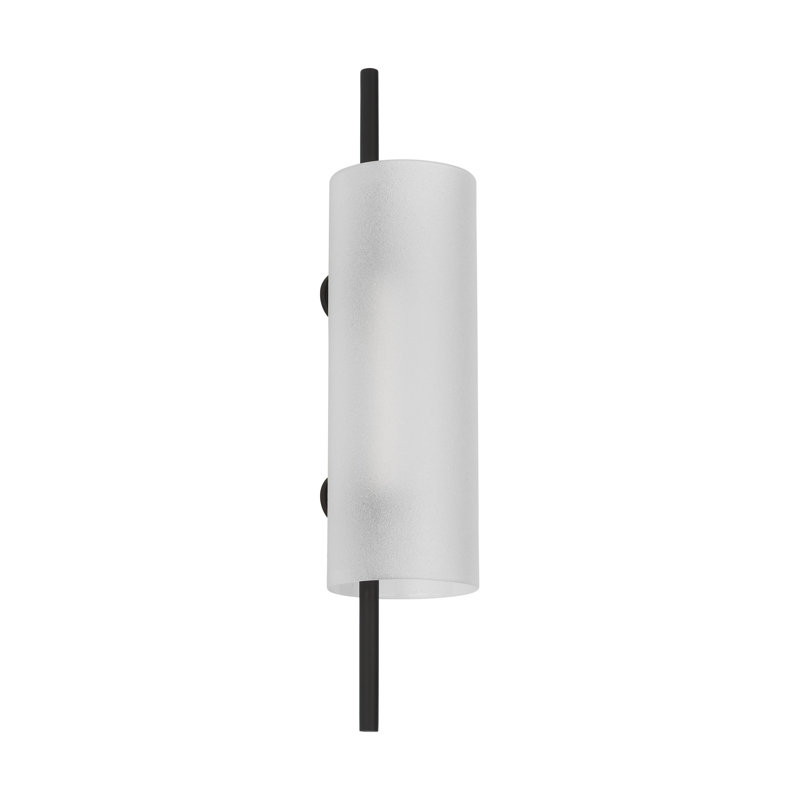 Trace 1 - Light LED Armed Sconce, Nightshade Black