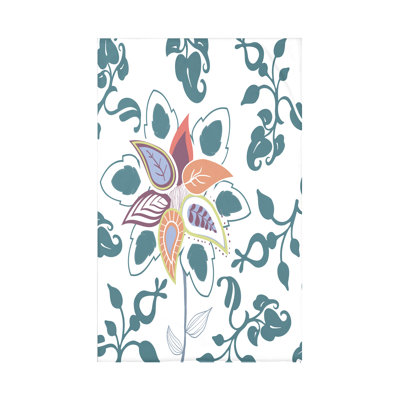 Botanical Blooms Throw Blanket