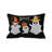 Halloween Boo Ghost Velvet Throw Pillow