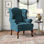 Karcher Upholstered Wingback Chair