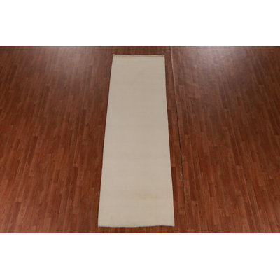 Vegetable Dye Gabbeh Persian Runner Rug 3x10