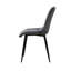 Adileigh 50cm H Velvet Upholstered Metal Side Chair-1358252958