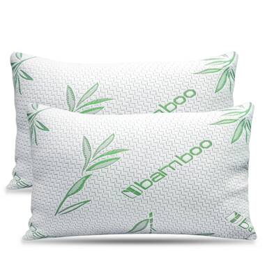 Katherine Rayon from Bamboo Shredded Memory Foam Plush Support Pillow