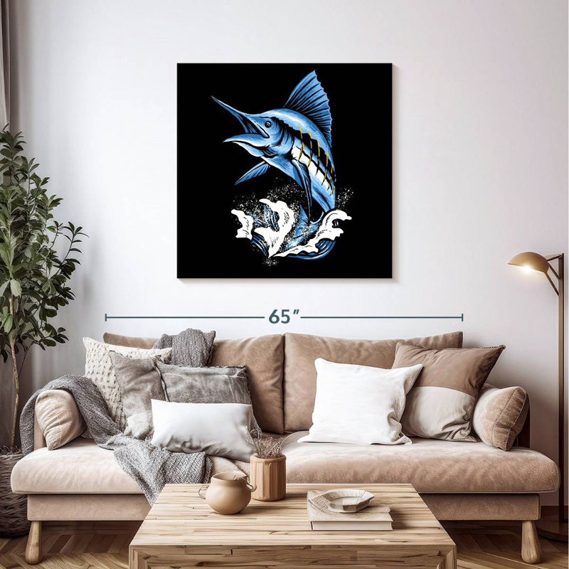 Brampt Jumping Marlin Fish