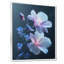 Rose rose et bleu, fleurs de pommier - Décoration murale fleur de pommier-1539704514-1539704515