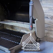 KONA Safe/Clean Bristle-Free Grill Brush WITH Speed/Scrape Scraper