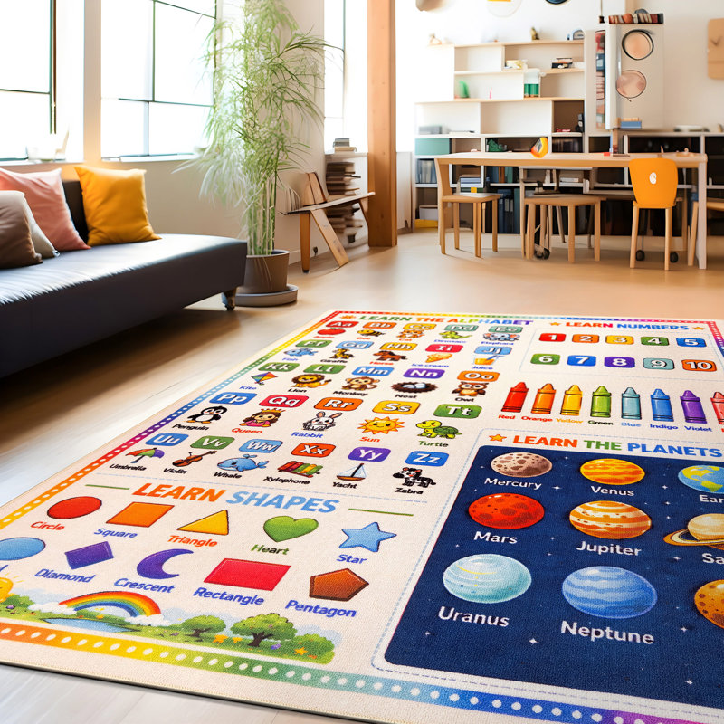 Bridgette Washable Indoor Rug, 6 pi 6 po x 9 pi