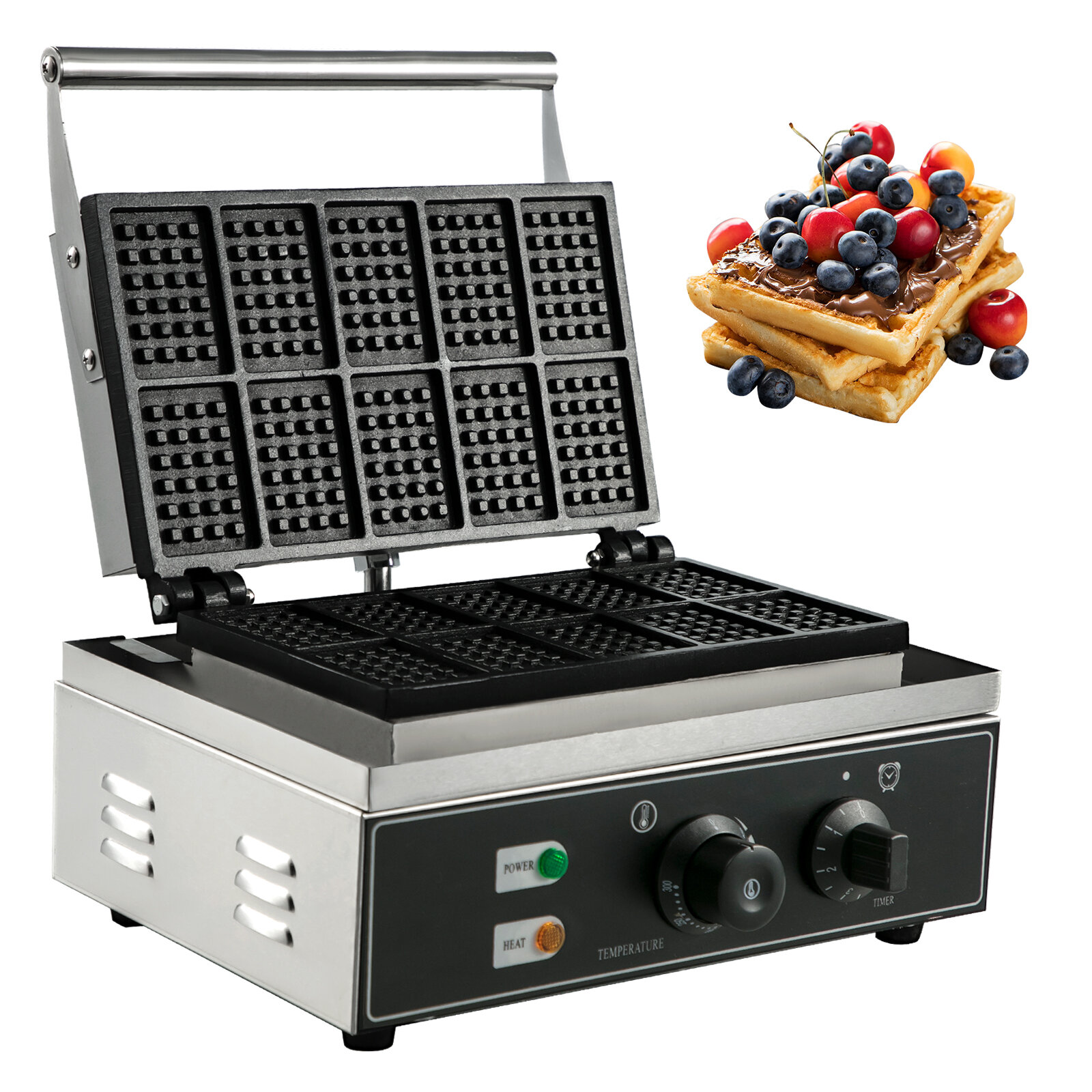 DALELEE Non Stick Waffle Maker