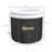 79 Gallon Portable Athletes' Ice Plunge Tub, With Cover And Carry Bag, Black Cold Bath