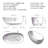 63'' x 31.5'' Soaking Solid Surface Bathtub