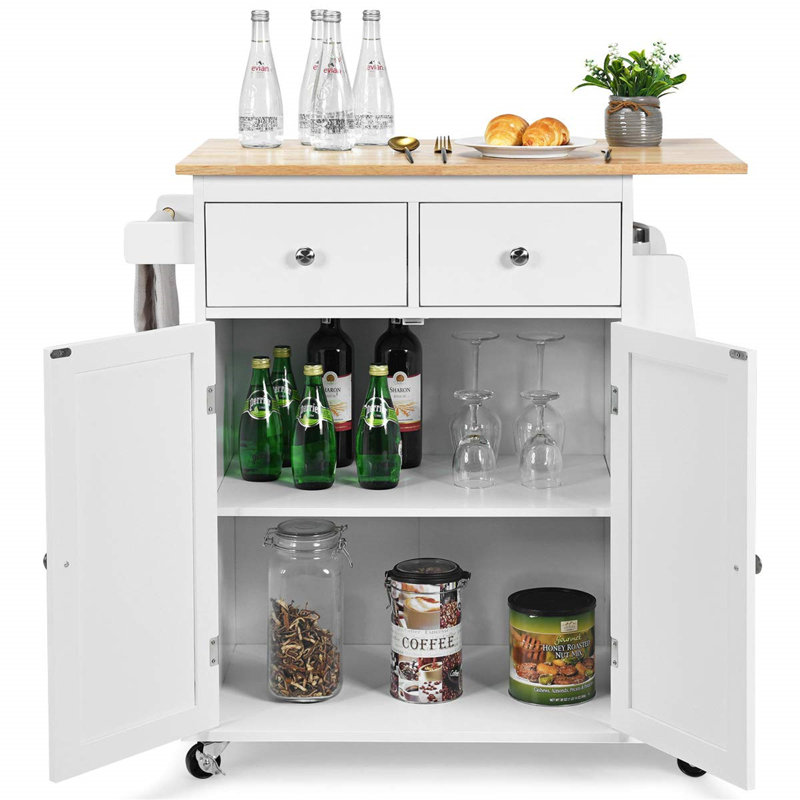 Îlot de cuisine Dyako, Blanc