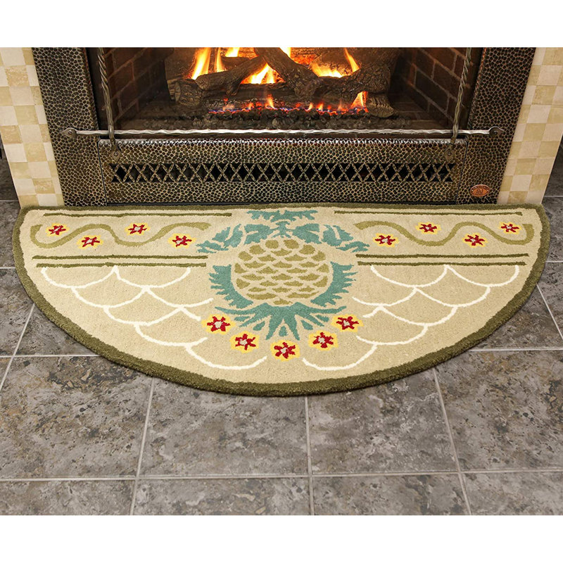 Platanistasa Hand Tufted Wool Indoor Rug