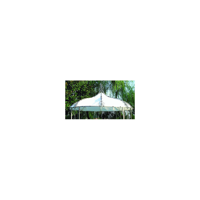 Burma Dakota Fields Fabric Replacement Canopy for Gazebo, White