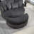Upholstered Barrel Chair With Ottoman-108805426