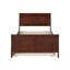 Lit plateforme double en bois massif avec pied de lit assorti et lit double Lplesy par Harriet Bee-360140112