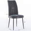 Chaises de salle à manger rembourrées en velours-1312438441