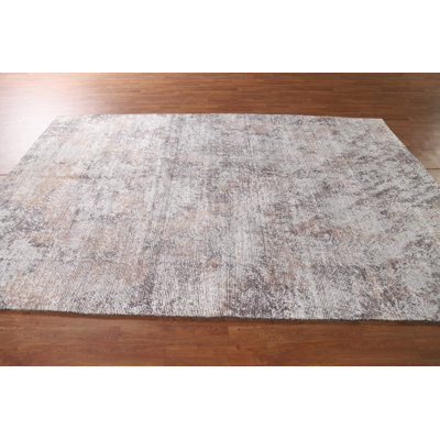 Handmade Modern Abstract Area Rug 6x10
