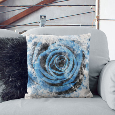 Pretty Rose Cushion with Filling