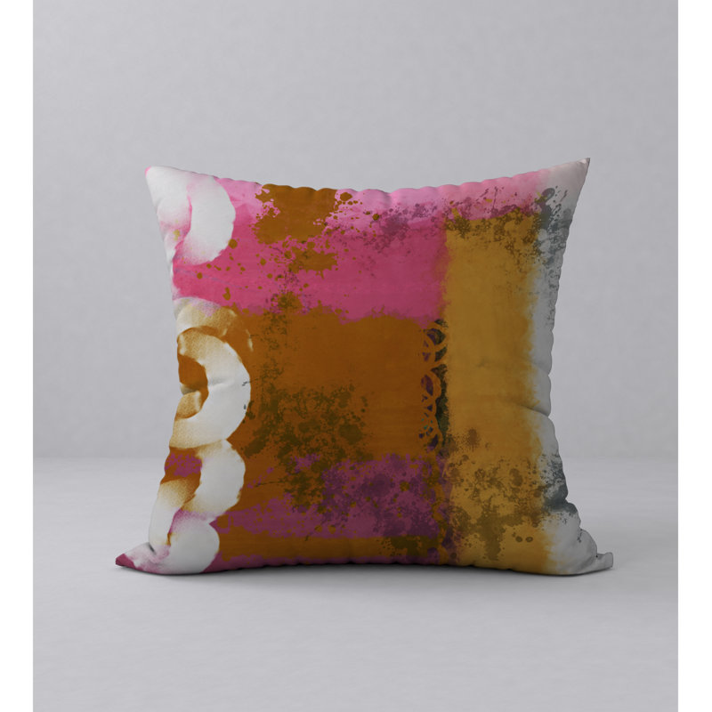 Reversible Throw Pillow, 24" x 24"