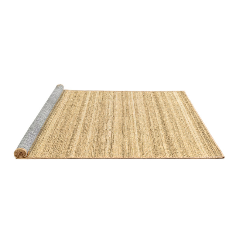 Amanat Washable Striped Indoor Rug, Round 7'