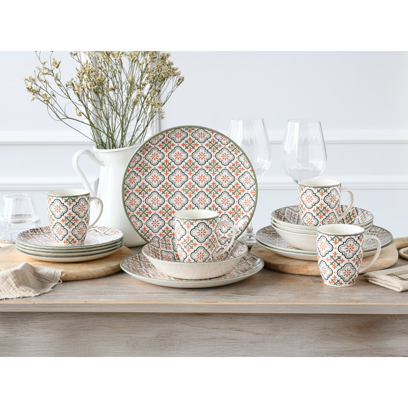 Rumi Piece Dinnerware Set - Service for 4