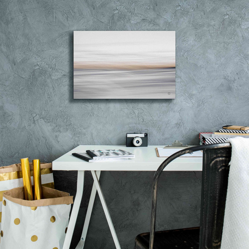 'Waves Move Me II' by Nathan Larson, Canvas Wall Art, 12" H x 18" W x 0.75" D