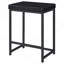 Ensemble de salle à manger, hauteur de comptoir, bois noir, mobilier de salle à manger