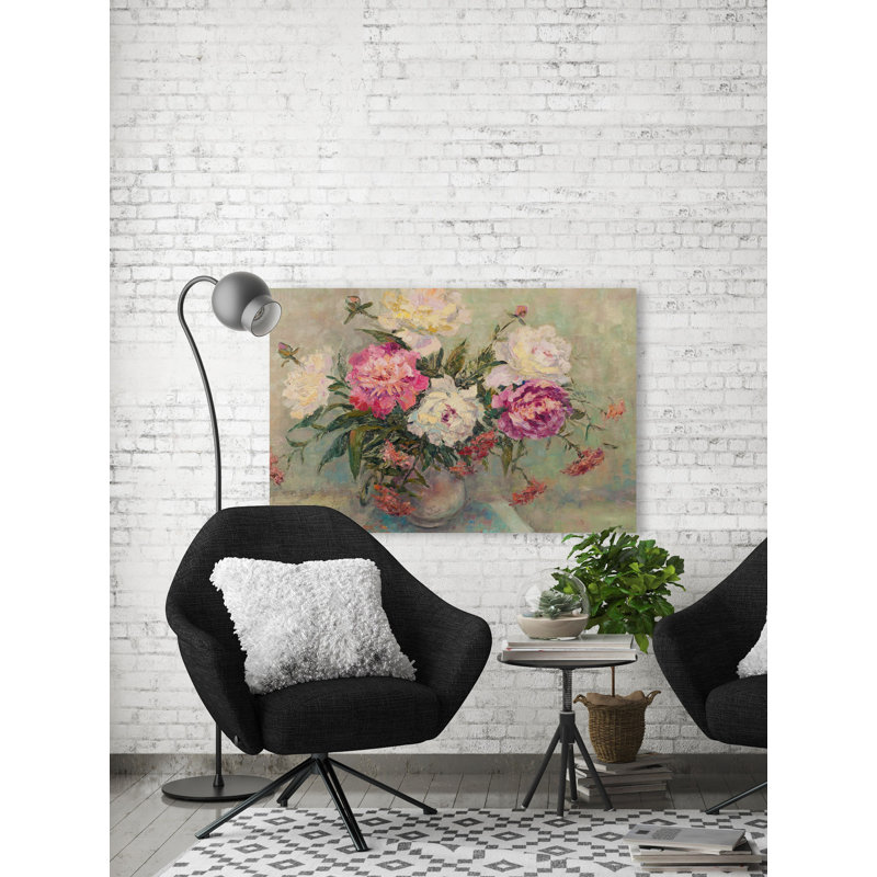 «Love Is the Flower», reproduction sur toile tendue, H 40 po x l 60 po x P 1,5 po