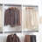  White Modular Closet System 31.5 to 94.5in Wide Wall Mount Double Rod Wood Design-1232125974