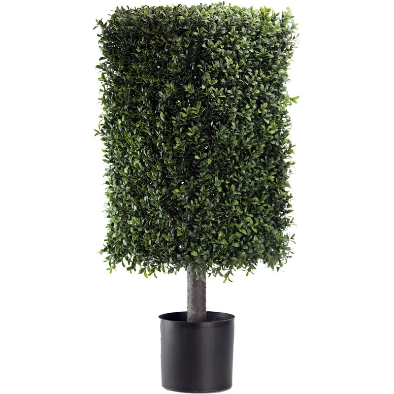 Topiaire de buis artificiel de luxe carré