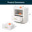 Set of 2 Nightstands With 2 AC outlets, 1 USB, and 1 Type-C port-1455779859