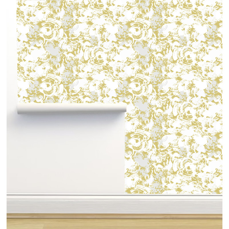 Rouleau de papier peint auto-adhésif texture L 6 pi x l 24 po Monor Designs