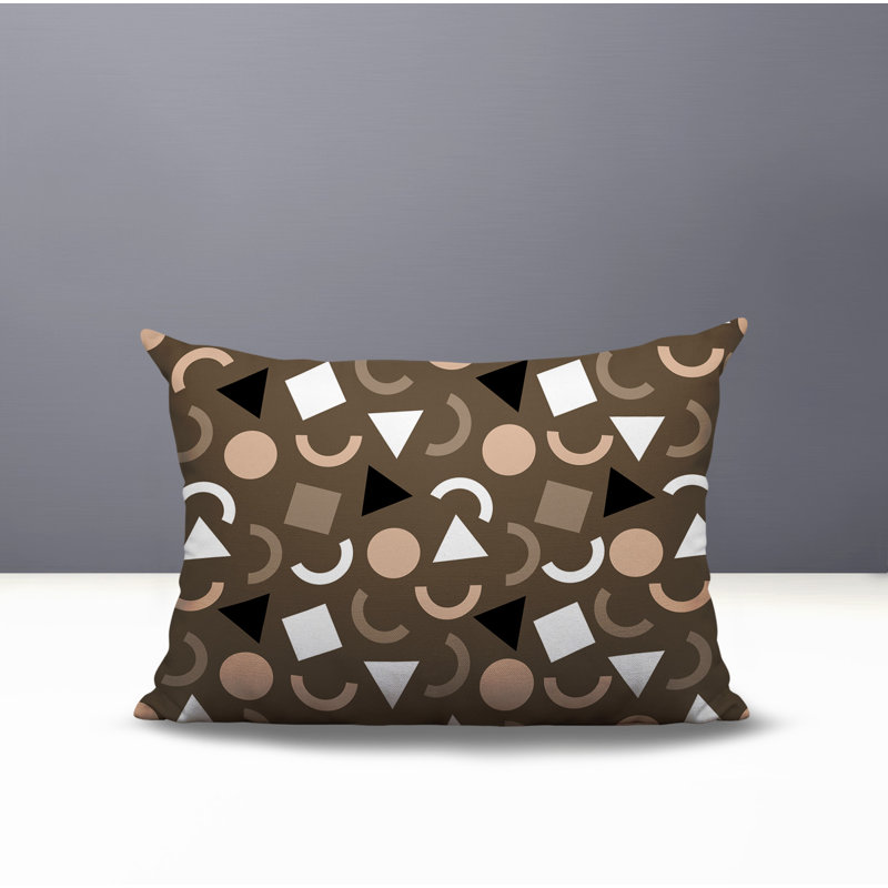 Coussin lombaire réversible intérieur / extérieur Lunko, Rectangle H 14 po x l 20 po
