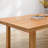 Burlywood Rectangular Solid Wood Dining Table-1628398700