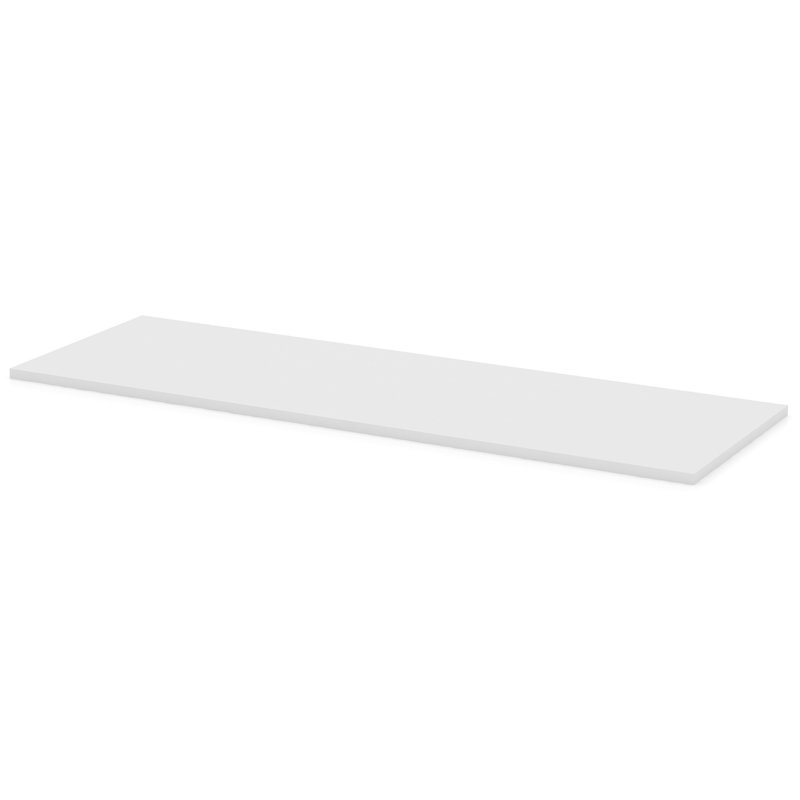 Plateau de table d'entraînement réglable, Blanc, H 1 po x l 60 po x P 24 po