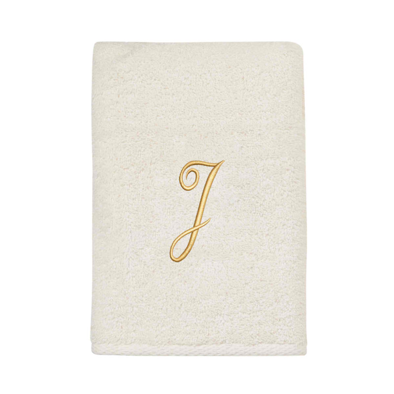 Winston Porter Zakaryan Hand Towel Letter J