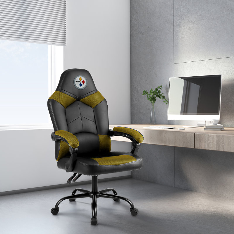 Executive Chair with Headrest, NFL Pittsburgh Steelers