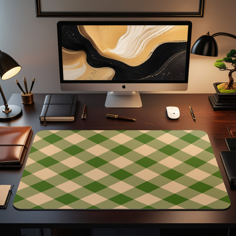 Polyester Desk Pad, 14.4x12.1