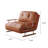 Caramel Faux-leather 4-in-1 Convertible Chair / Chaise / Sofa Bed – Foldable Space-saving Sleeper-1839547791