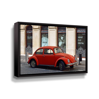 " Volkswagen Beetle in Budapest " Color Photography Print