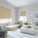 Levolor Custom Designer Textures Cordloop Roller Shade in Mink