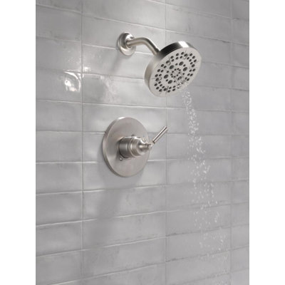 Ensemble de robinet de douche à fonction unique SAYLOR ™, ensemble de garniture de valve, pomme de douche et poignée