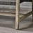 Patio Grey With Seating, Wood Structure And Iron Accents, Long-lasting Outdoor In Grey, Woven Seat, Frame Accents For Longevity-879456938