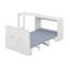 Lit escamotable simple avec bureau à position réglable-681504836